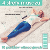 VIBRÁCIA MASÁŽNA PODLOŽKA, MASÁŽNY MATRAC NA MASÁŽ DO POSTELE ZENET ZET-826 
