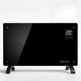 Dekoratívny sklenený konvektorový ohrievač Zenet 530, úsporný 2000 W