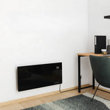 Dekoratívny sklenený konvektorový ohrievač Zenet 530, úsporný 2000 W